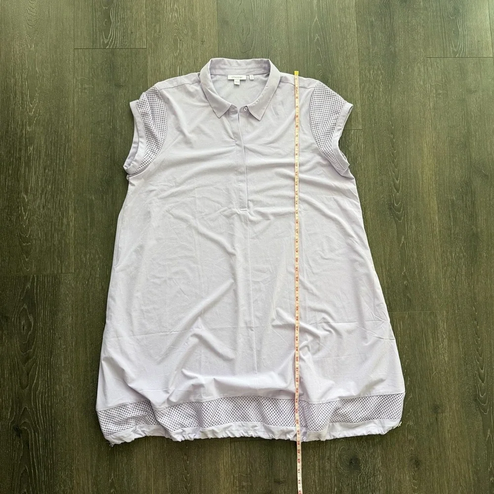 Chicos Womens UPF Protection Bungee Dress Lavender Sz 3 US XL Vacation Travel - Picture 5 of 7